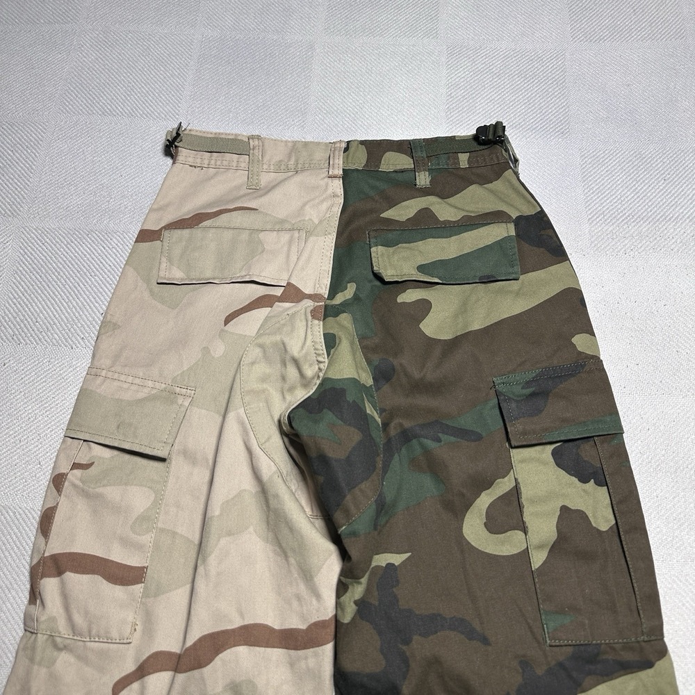 Rothco Two Tone Woodland Desert Camo Combat Military BDU Pants Size XS Regular - Picture 7 of 13